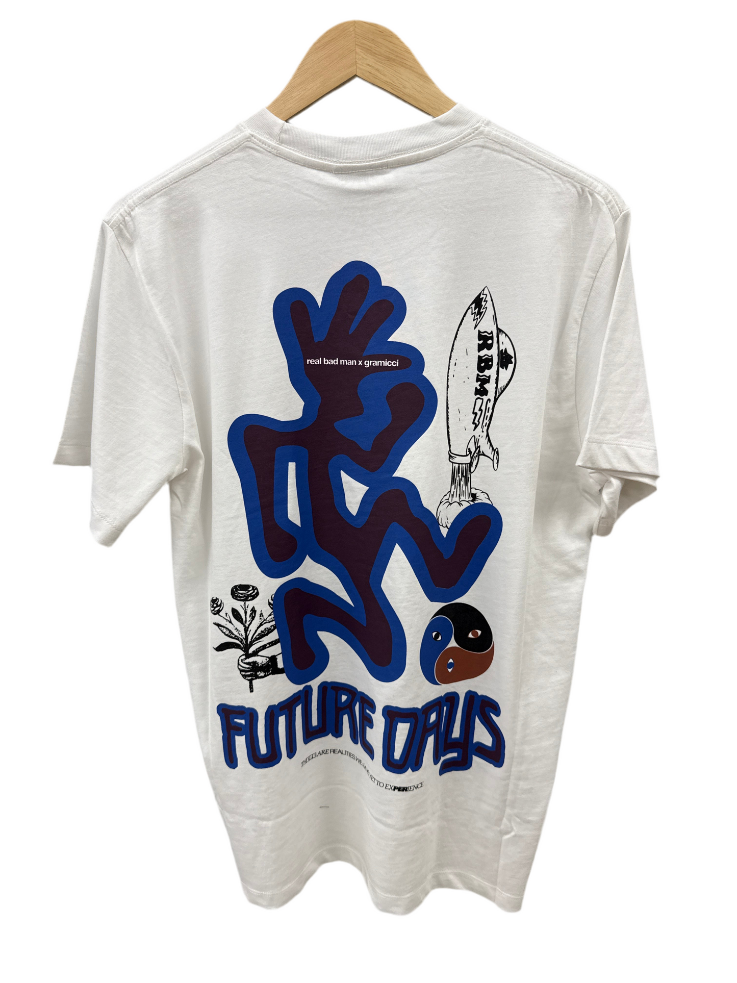 Real Bad Man x Gramicci Future Days T-Shirt Size M