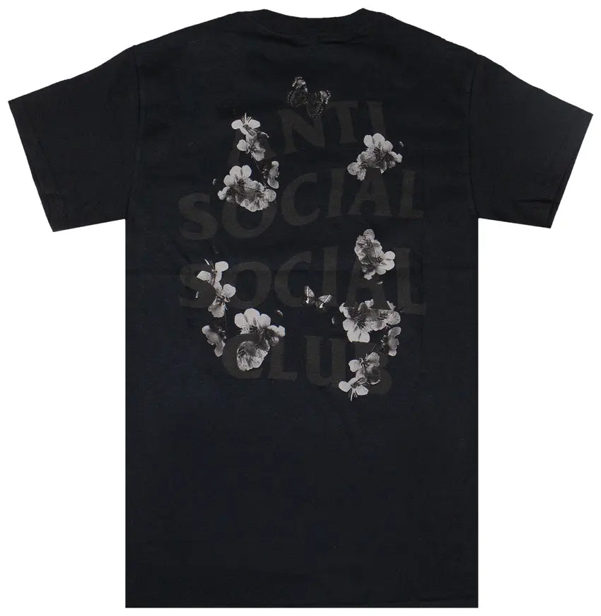 Anti social |Black flower size Xl