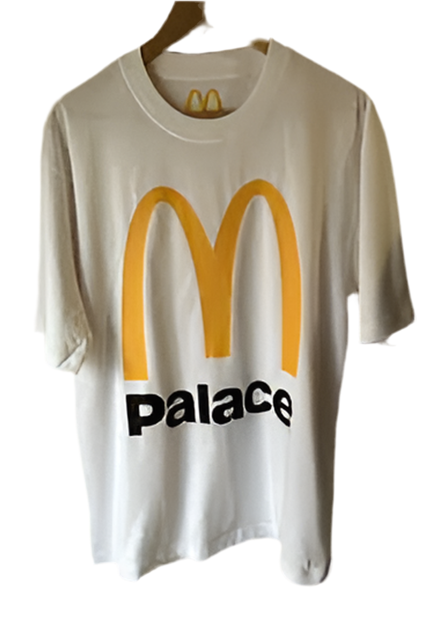 Palace x McDonald’s White Tee Size Large