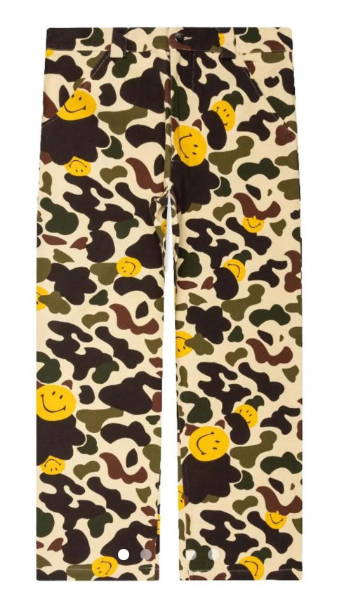 Market X Smiley Camo Pants Size 28