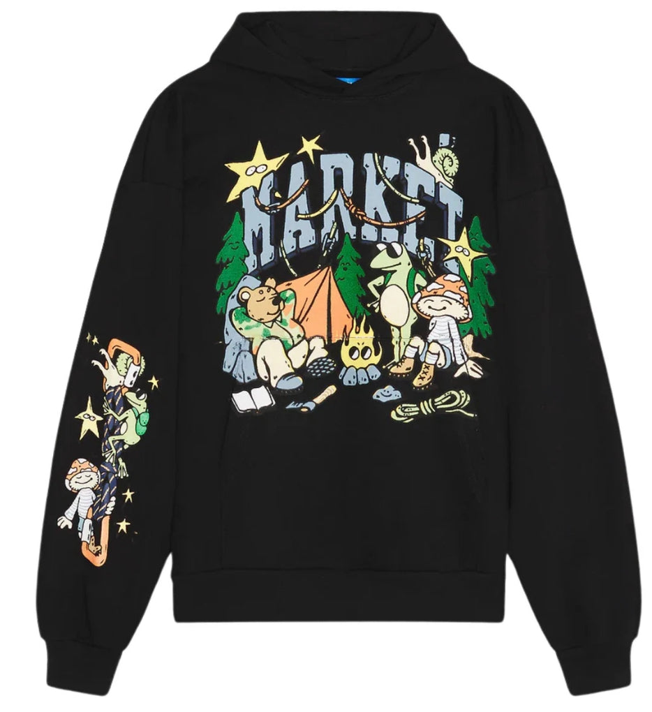 Market Campfire Hoodie Size M