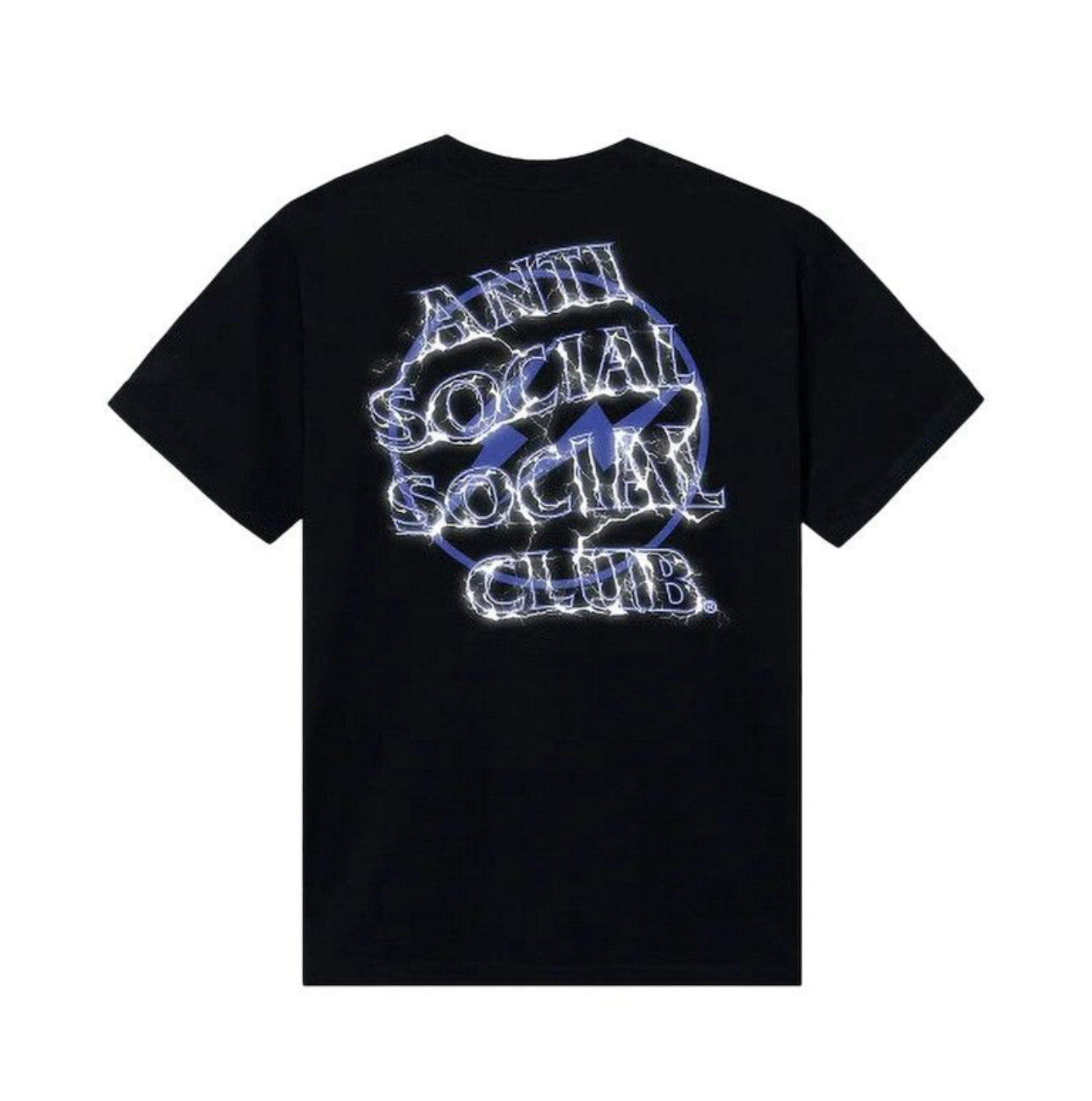ASSC fragment blue Navy tee size large