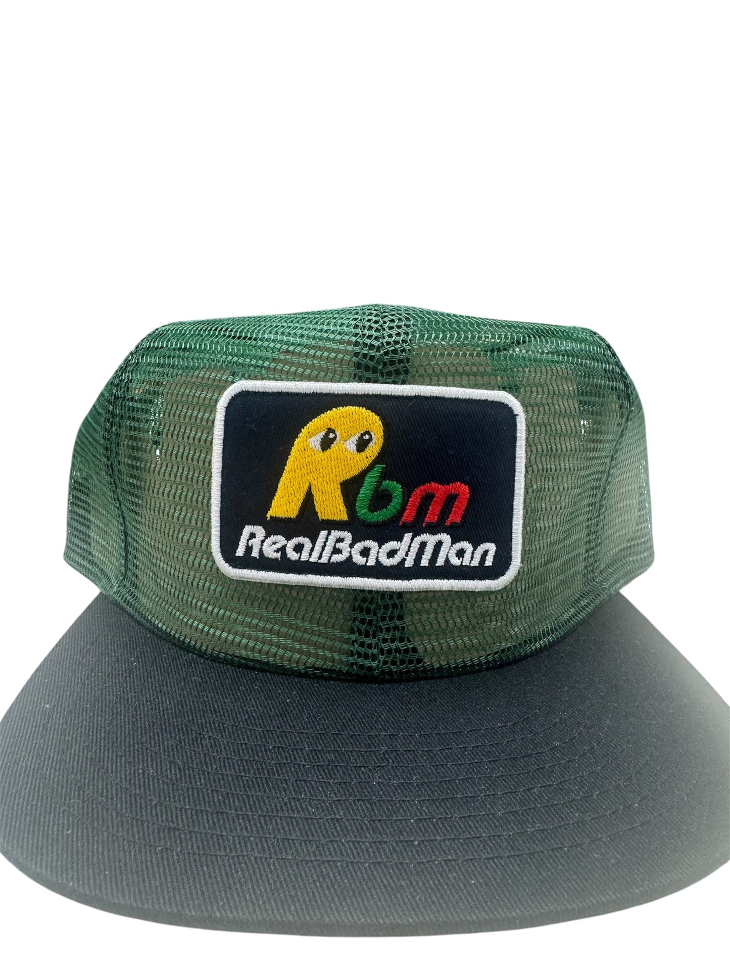 RBM green trucker hat