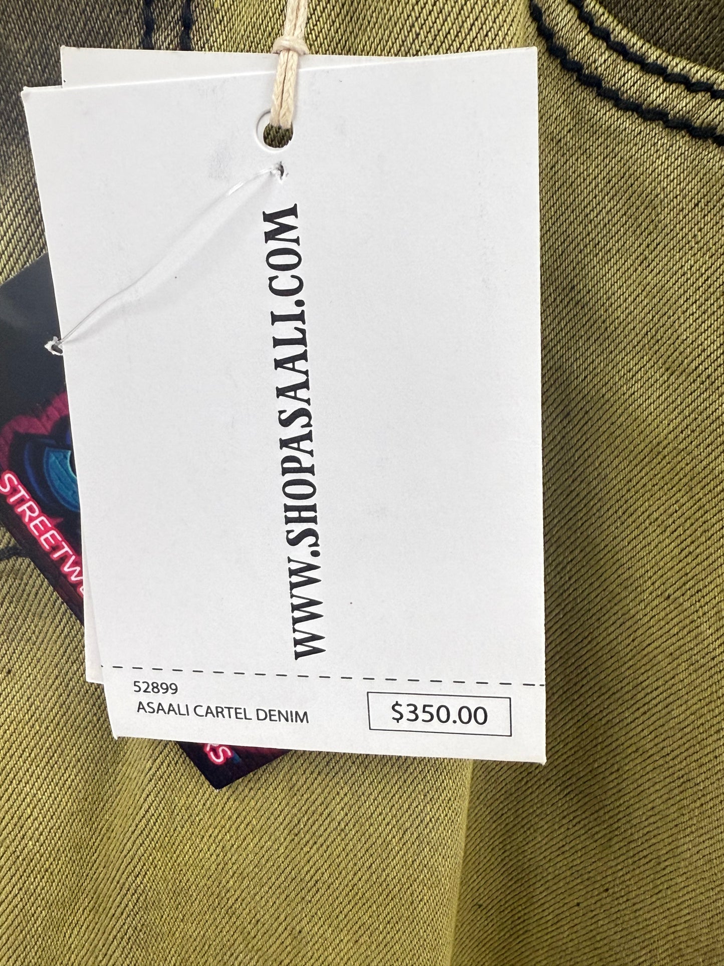ASAALI Yellow jeans 38