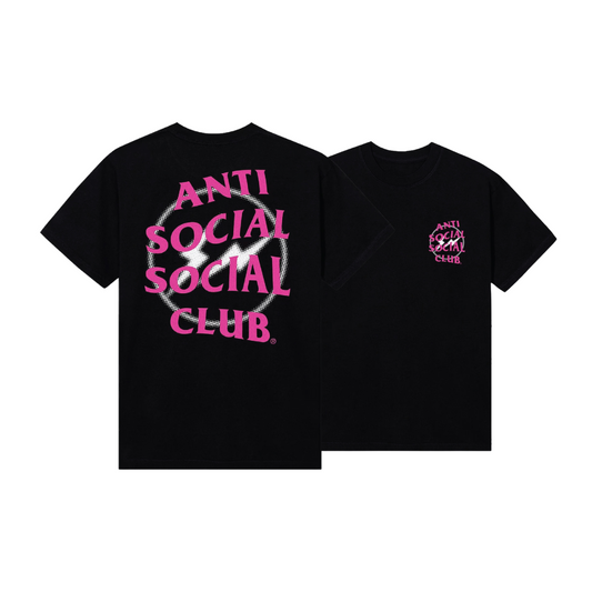 Anti social | pink lightening x size XL