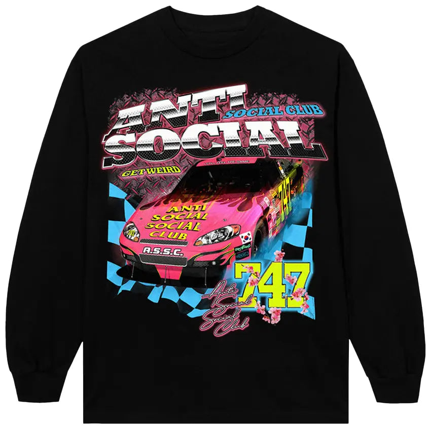 Anti social| pink car x size XL
