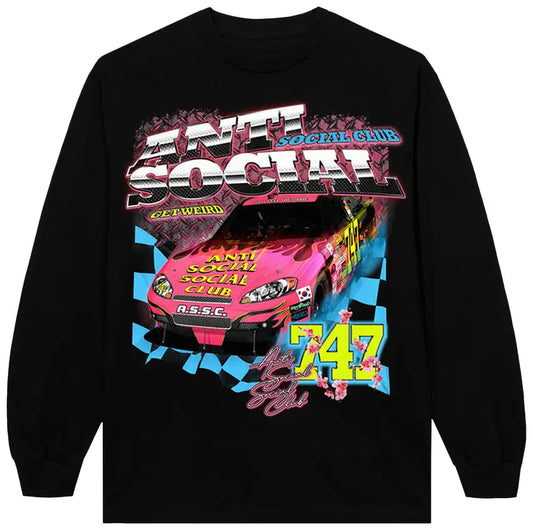 Anti social| pink car x size XL