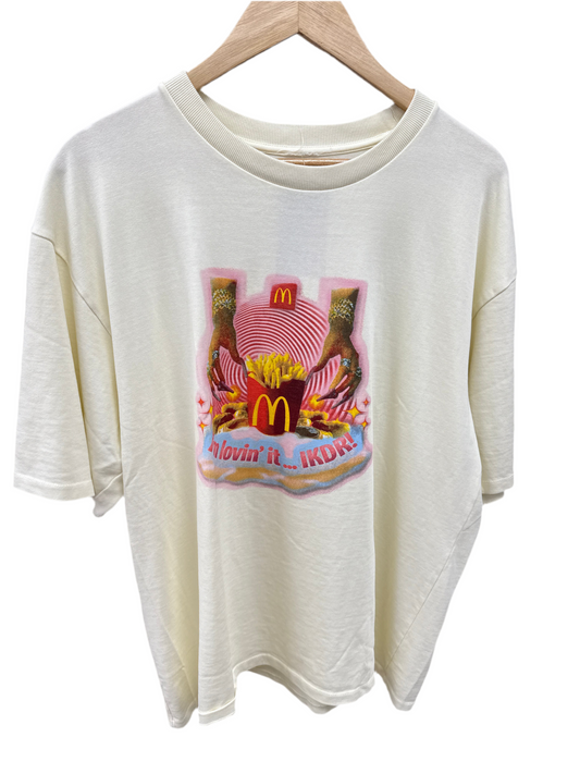 McDonald’s Saweetie Meal White T-Shirt Size M