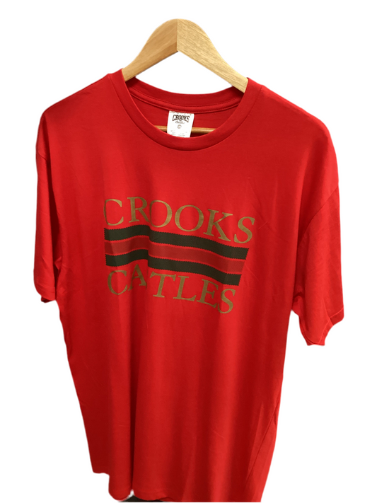 Crooks and Castles Red Shirt Size L