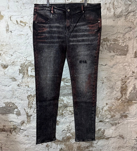RTA Clayton Acid Skinny Denim Jeans size 32