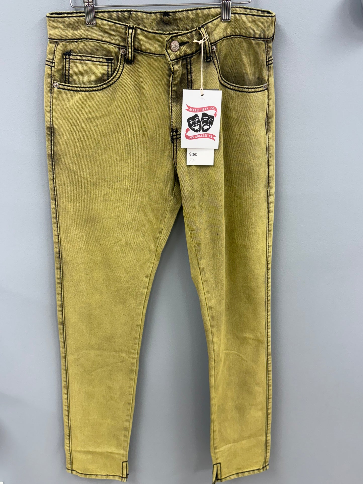 ASAALI Yellow jeans 38