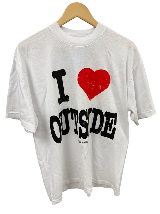 Market Tee I Love Outside Size Medium