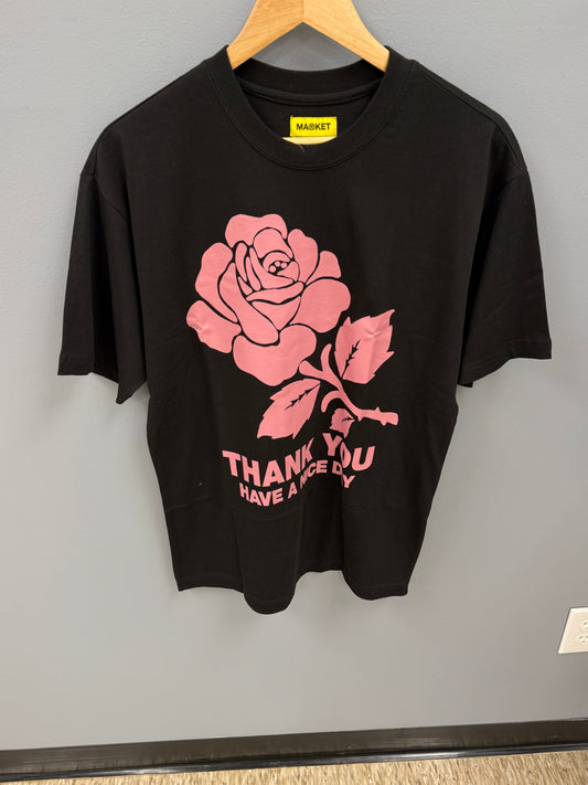 Market studios Pink Rose tee size Large
