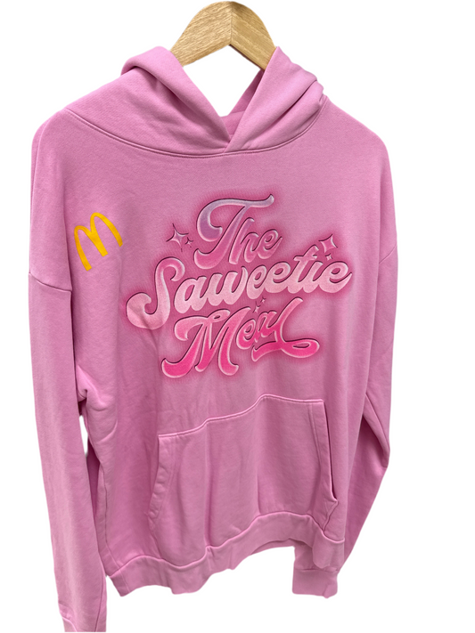 McDonald’s Saweetie Meal Pink SweatShirt Size L