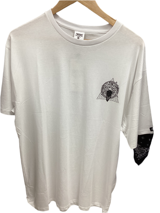 Crooks and Castles White Medusa T Size L