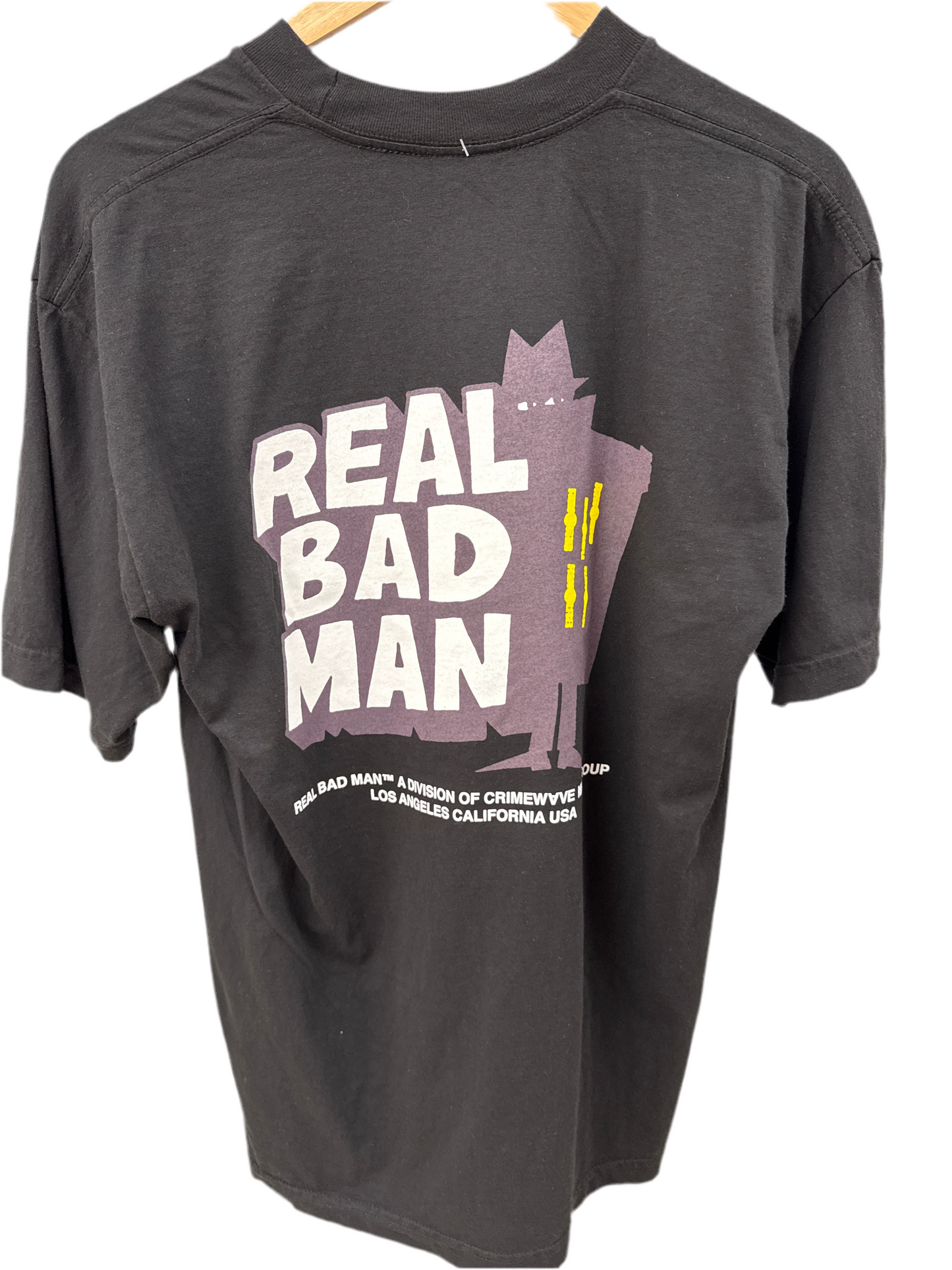 Real Bad Man x Gramicci Black T-Shirt Size M