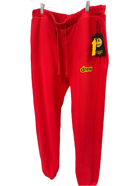 Red Drew Sweatpants Size L