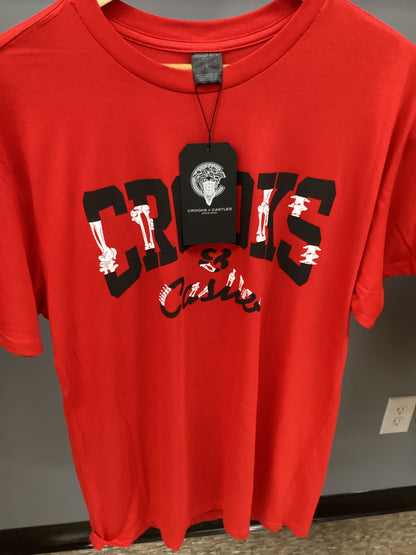 Crooks and Castles Red Shirt Size L