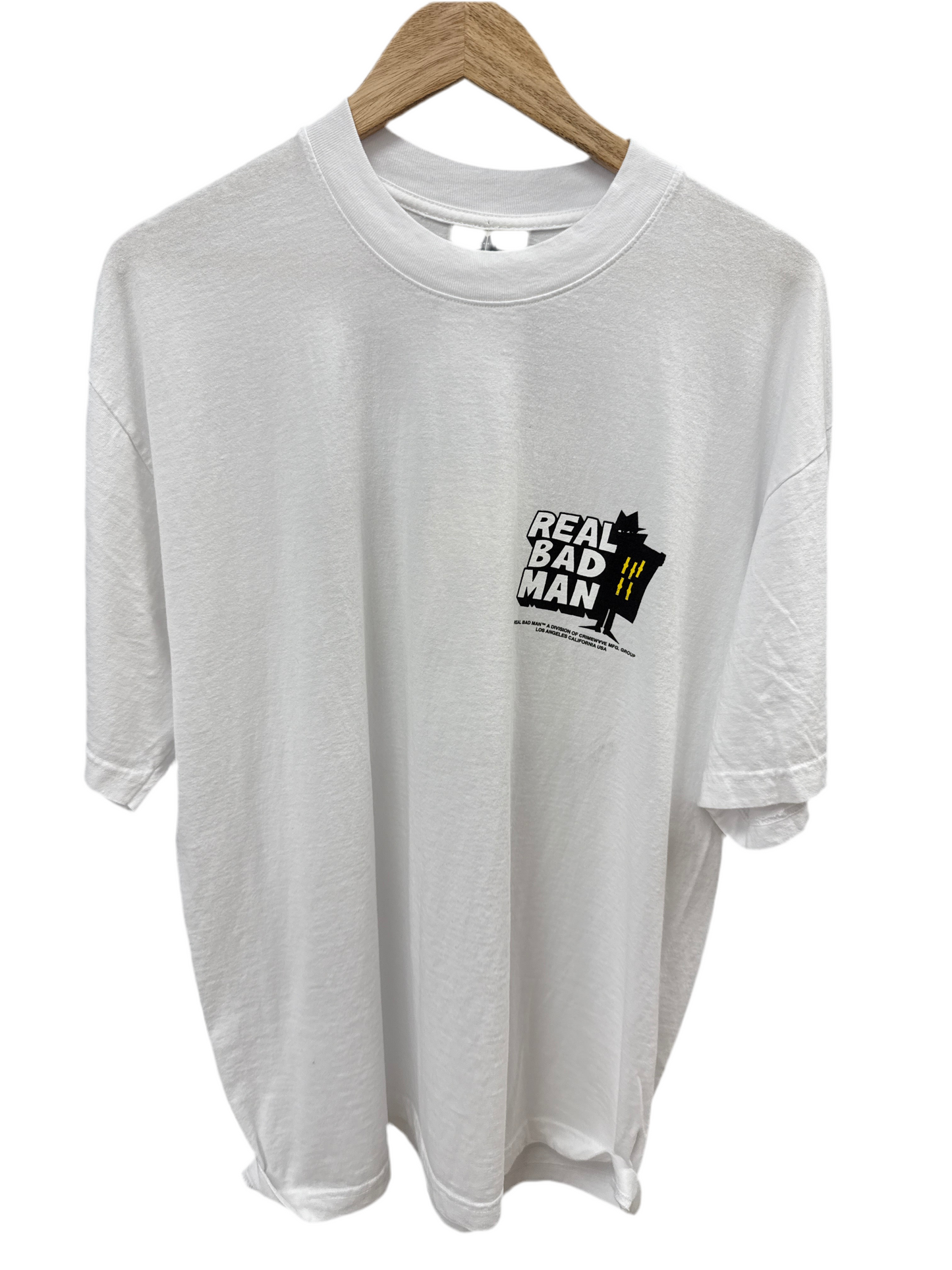Real Bad Man x Gramicci White T-Shirt Size L