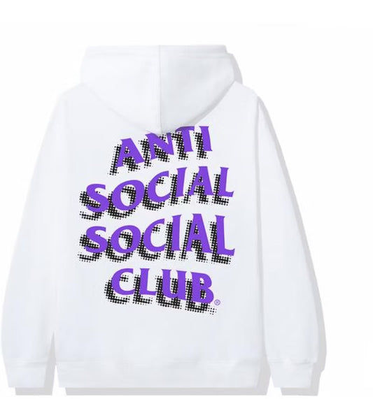 Anti social Hoodie purple