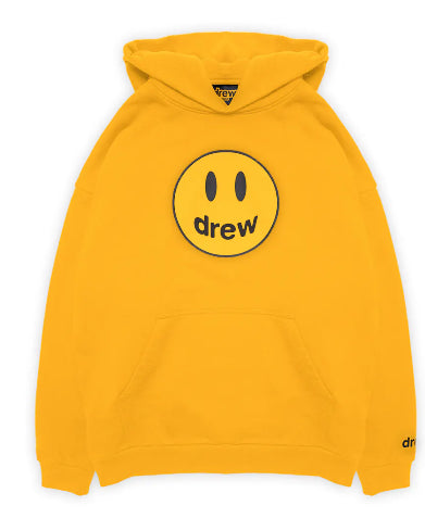 Drew House Golden Yellow Hoodie Size-M