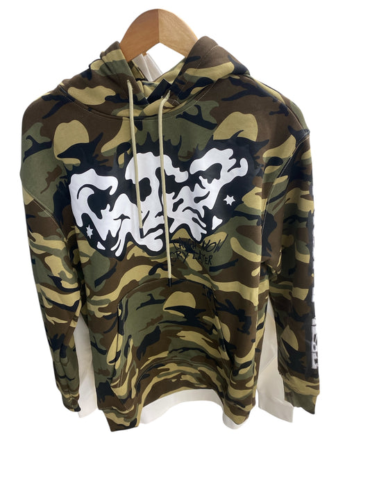 Asaali Camo Ribbon Hoodie S