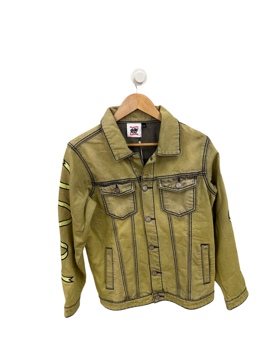 ASAALI Yellow Denim Jacket M