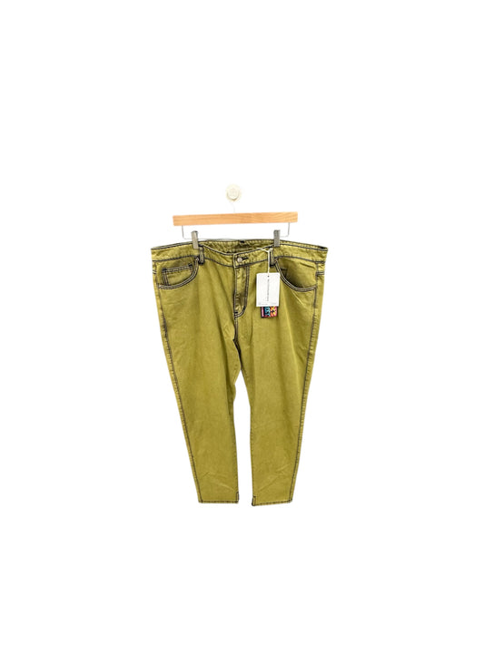 ASAALI yellow jeans 28