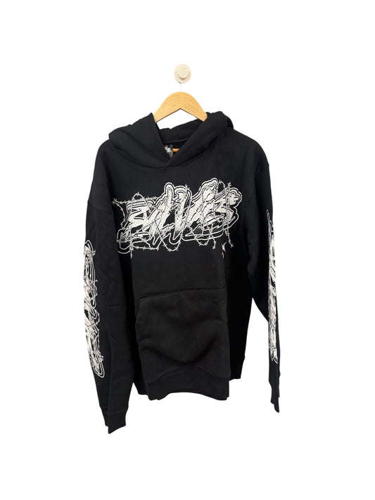 Evil Vice Barb Wire Hoodie Size Large