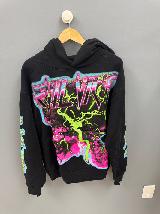 Evil vice hoodie Mental Leak Hoodie L