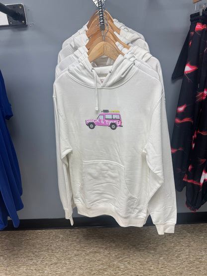 Anti Social sick and tired hoodie size XL