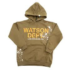 Watson Dept Hoodie Orange size XL