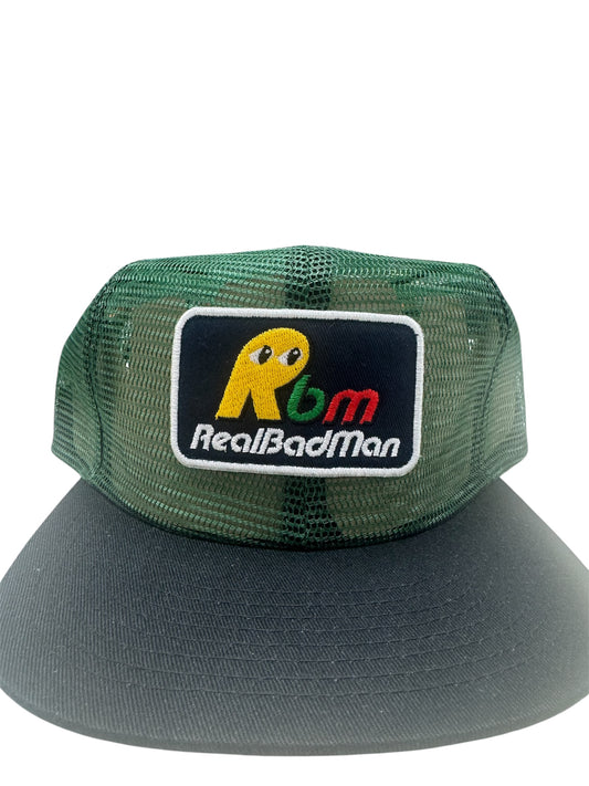 RBM green trucker hat