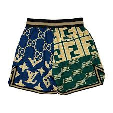 Secret club monogram shorts size large
