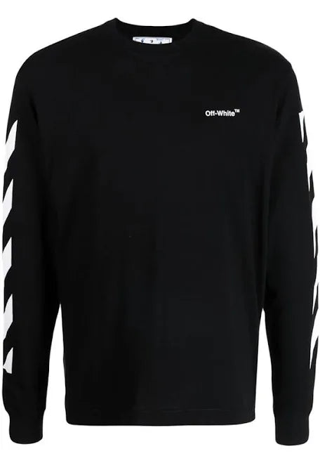 Off White Black Long Sleeve XL